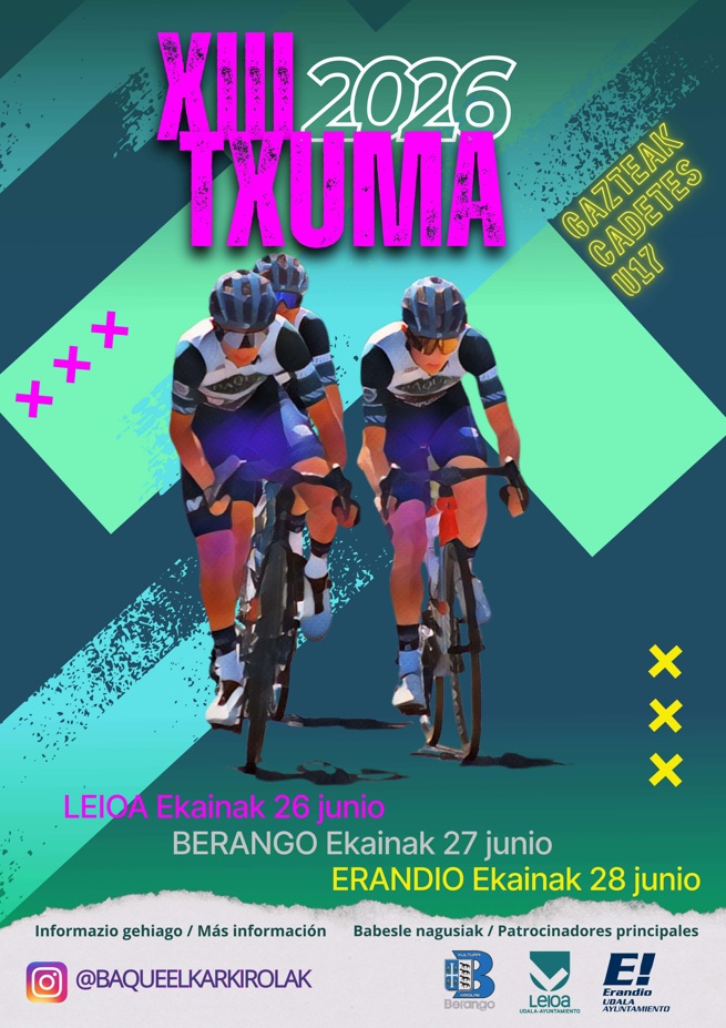 TXUMA XIII. Txirrindularitza Lasterketa