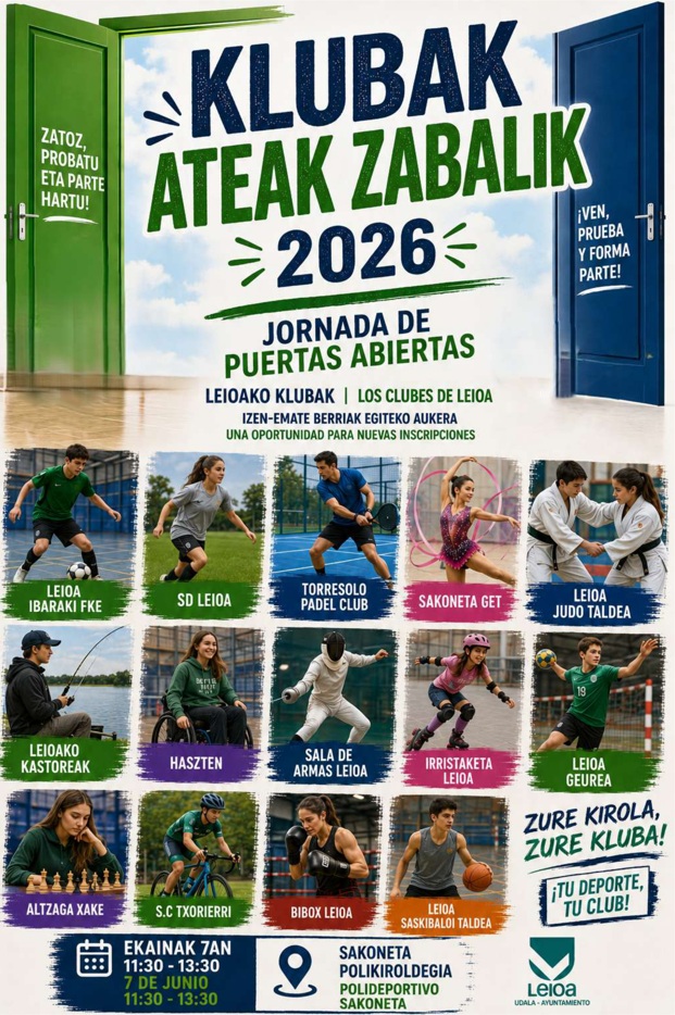 Klubak Ateak Zabalik